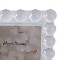 Crystal Bubble Spherical Border Photo Frame - 5x7 in.