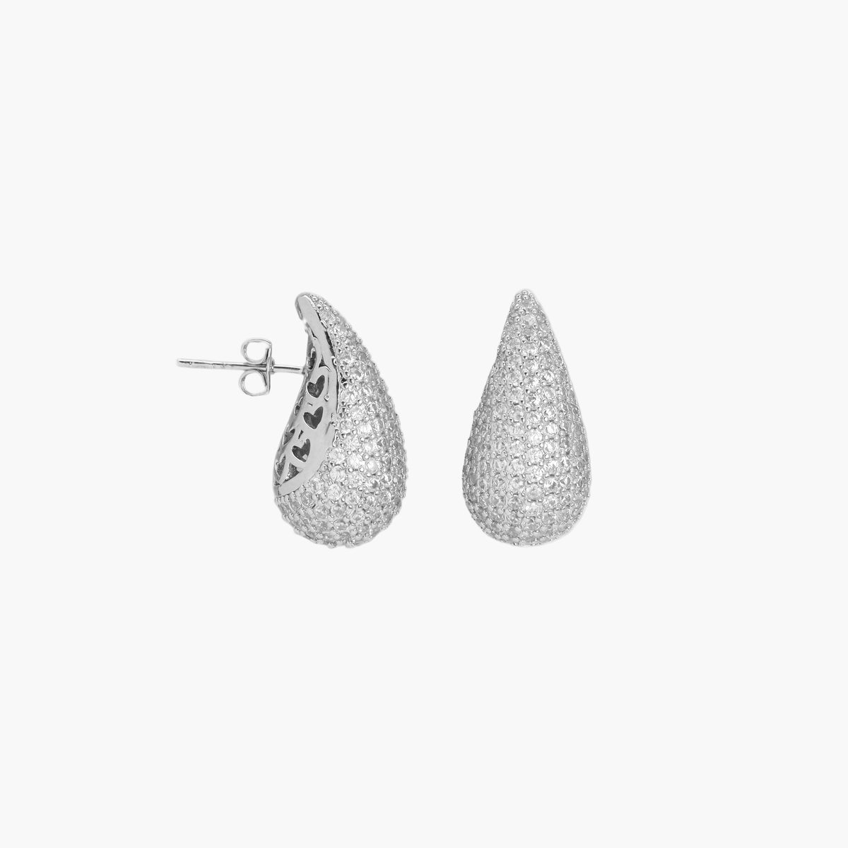 Teardrop Pavé Earrings