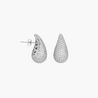 Teardrop Pavé Earrings
