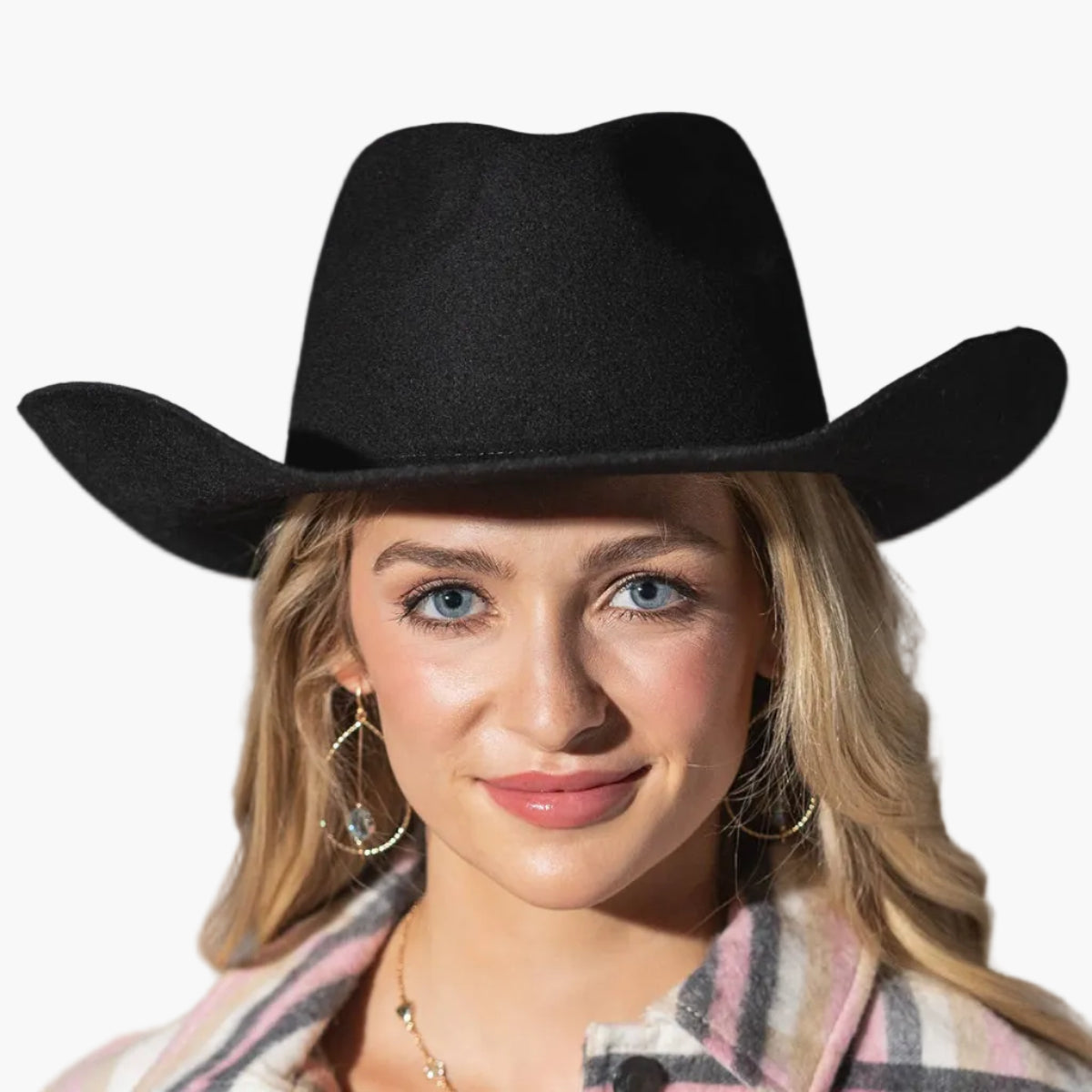 100% Australian Wool Hard Brim Cowboy Hat