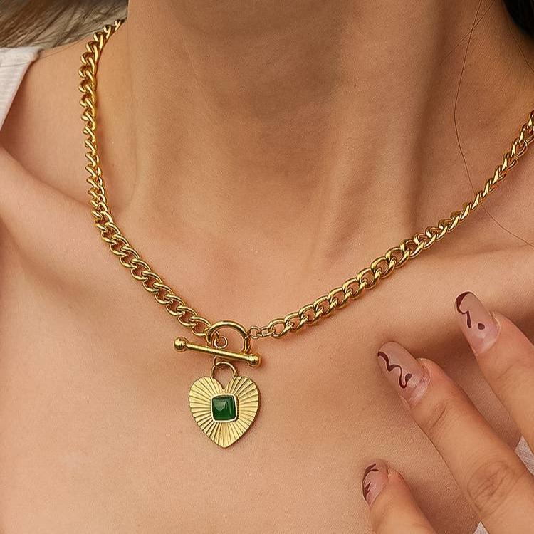 Après 18K Gold Heart Chain Necklace