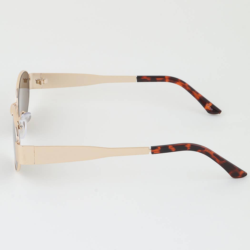 Minimal Modern Round Sunglasses