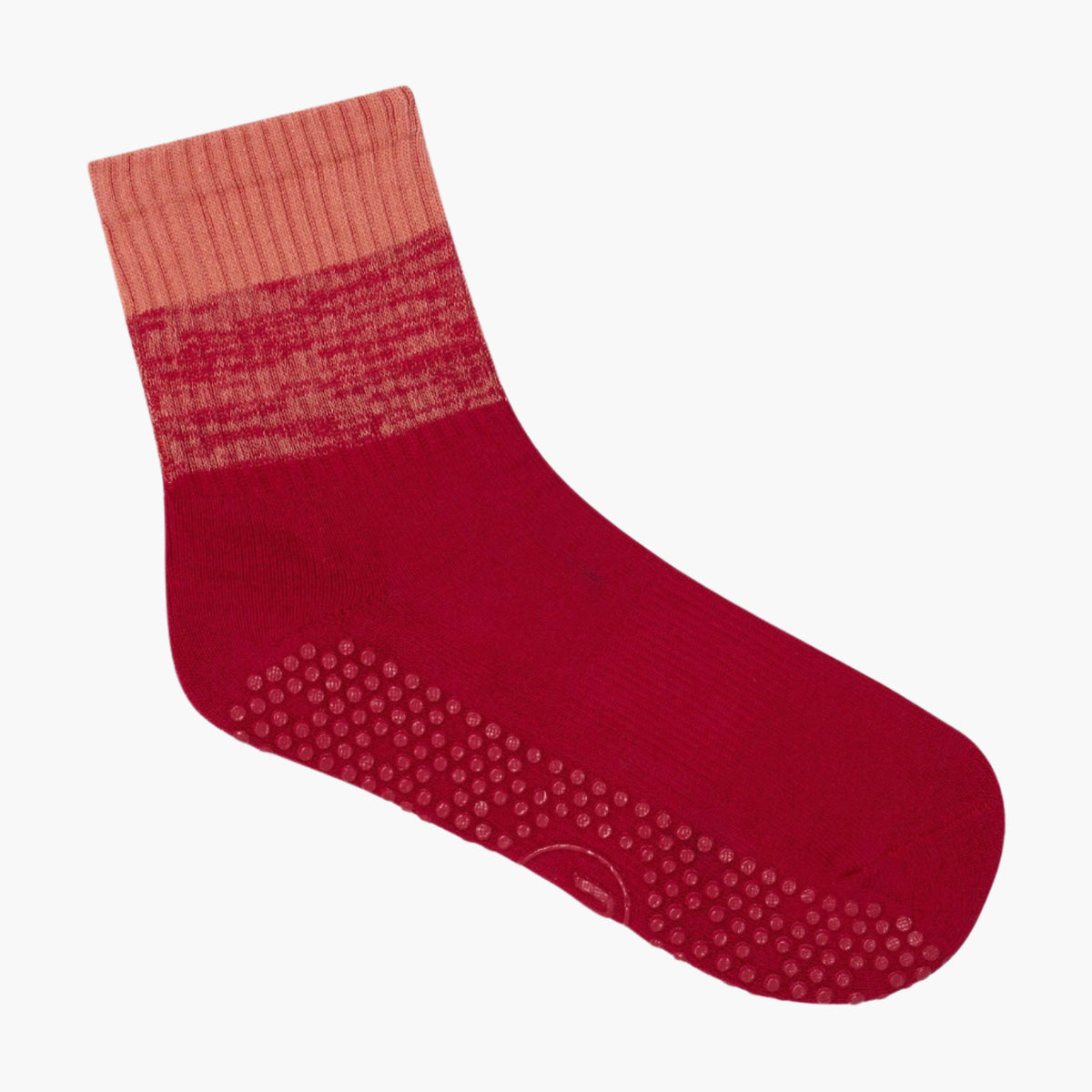 Crew Non Slip Grip Socks - Fade Banksia