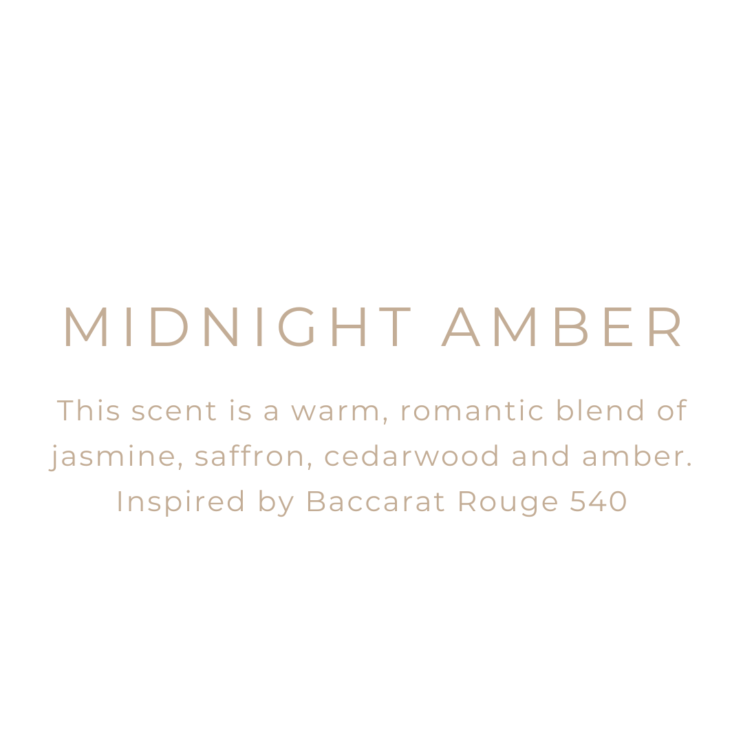 Midnight Amber - 4 oz Amber Glass Room + Linen Spray