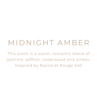 Midnight Amber - 4 oz Amber Glass Room + Linen Spray