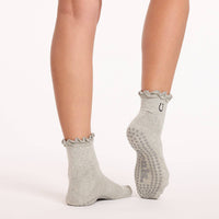 Lucky Horseshoe Grip Socks