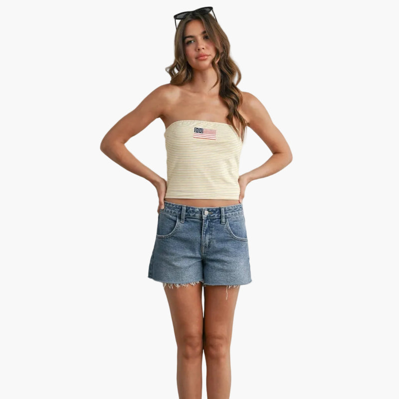 Stars and Stripes Tube Top