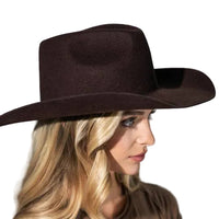 100% Australian Wool Hard Brim Cowboy Hat
