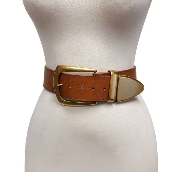 Wide Width Western Statement Belt