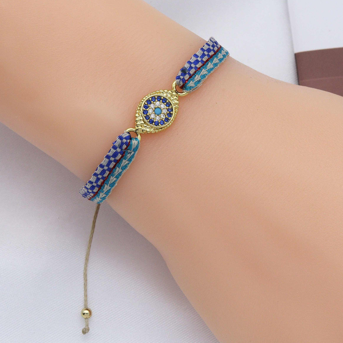 Silk Tie Pull Bracelet