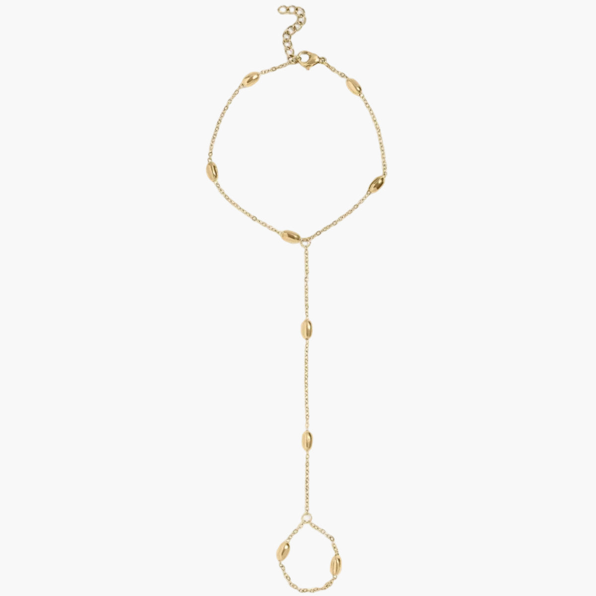 Statement Bead Hand Chain