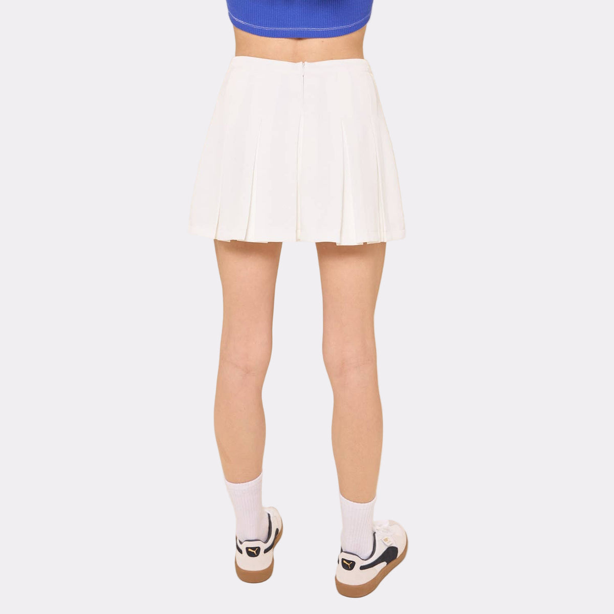 Preppy Pleated Mini Skort