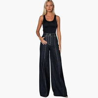 Wide Leg Palazzo Jeans