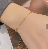 Baguette Stone Bracelet