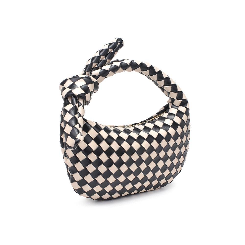 Lizbeth Woven Knot Handbag