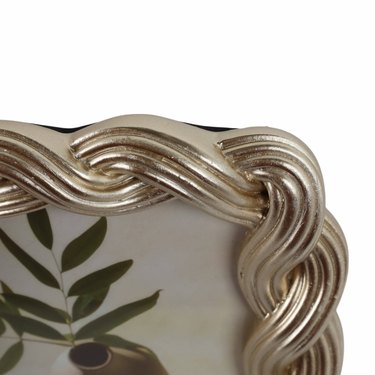 Gold Polyresin Butterfly Picture Frame - 5x7 in.