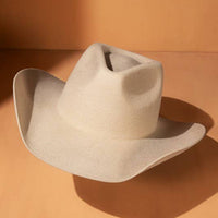 100% Australian Wool Hard Brim Cowboy Hat
