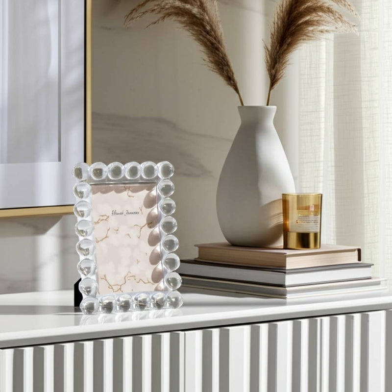 Crystal Bubble Spherical Border Photo Frame - 5x7 in.