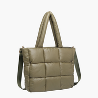 Olive Kiersten Puffer Hobo w/ Strap