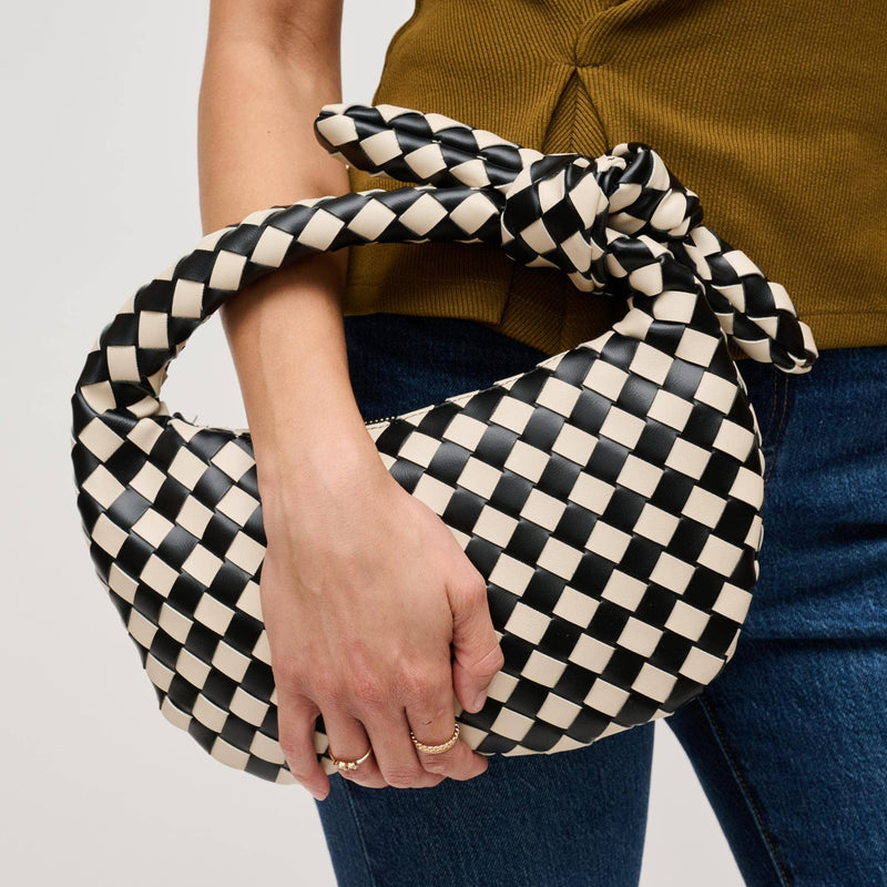 Lizbeth Woven Knot Handbag
