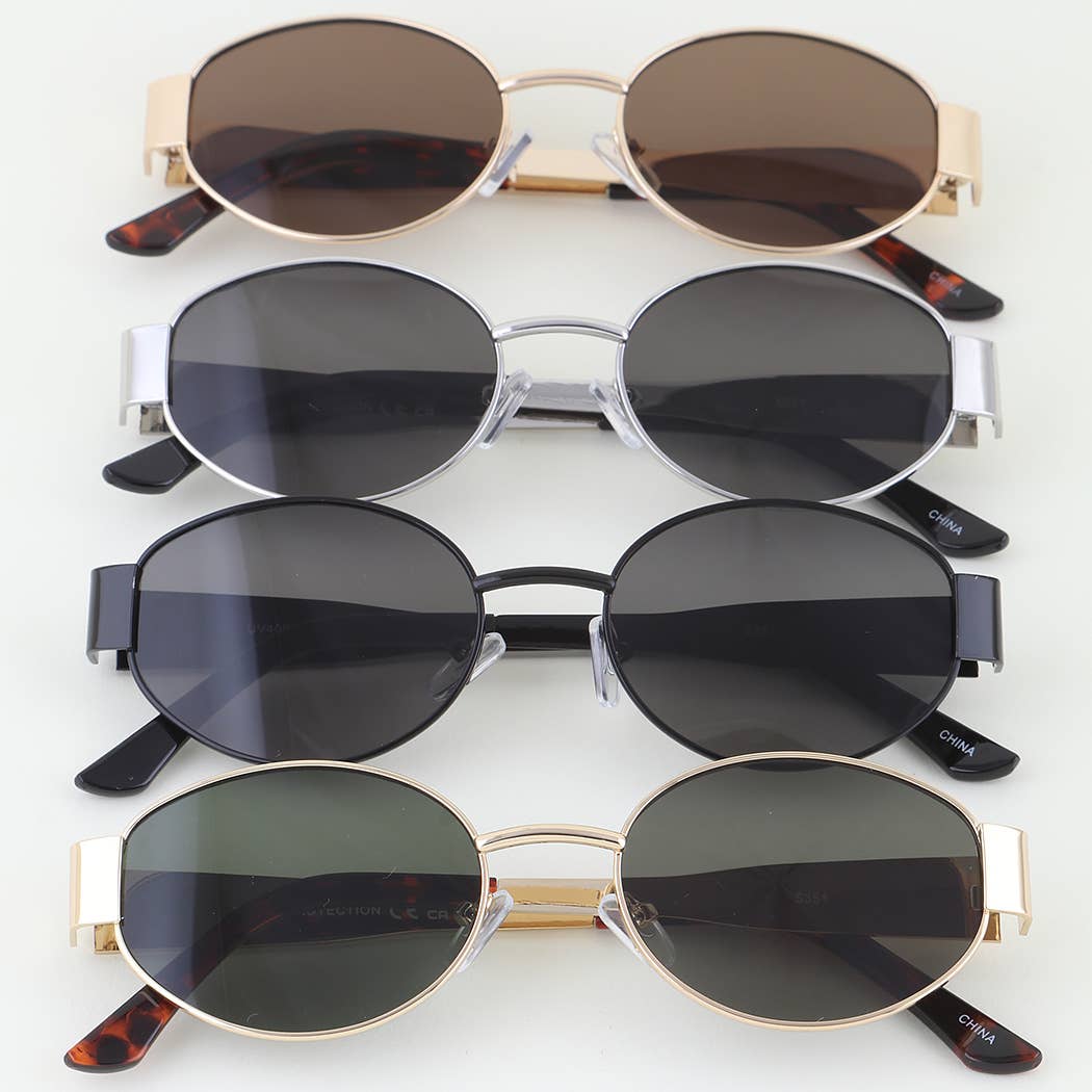 Minimal Modern Round Sunglasses