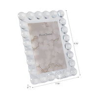 Crystal Bubble Spherical Border Photo Frame - 5x7 in.