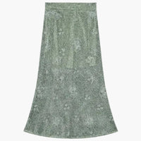 Crochet Flower Maxi Skirt