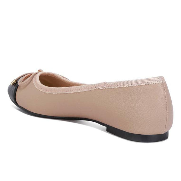 Minato Two Tone Ballet Flats