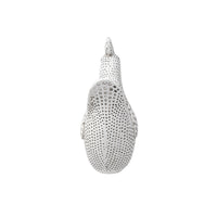 White Resin Spotted Chicken - Decorative Sculpture
