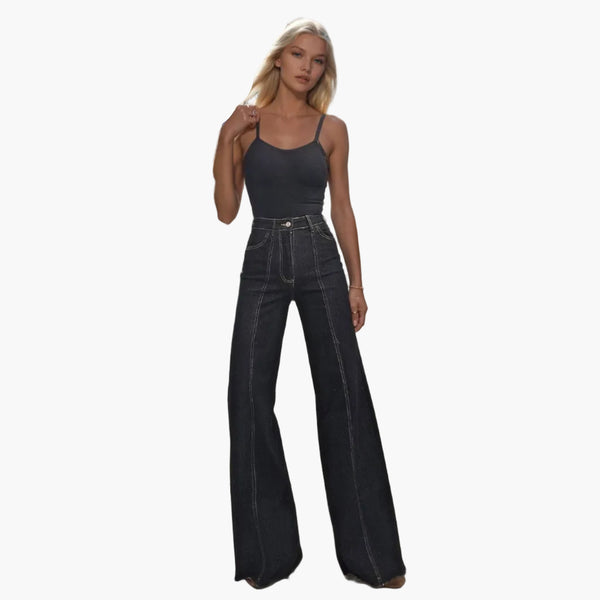 Wide Leg Palazzo Jeans